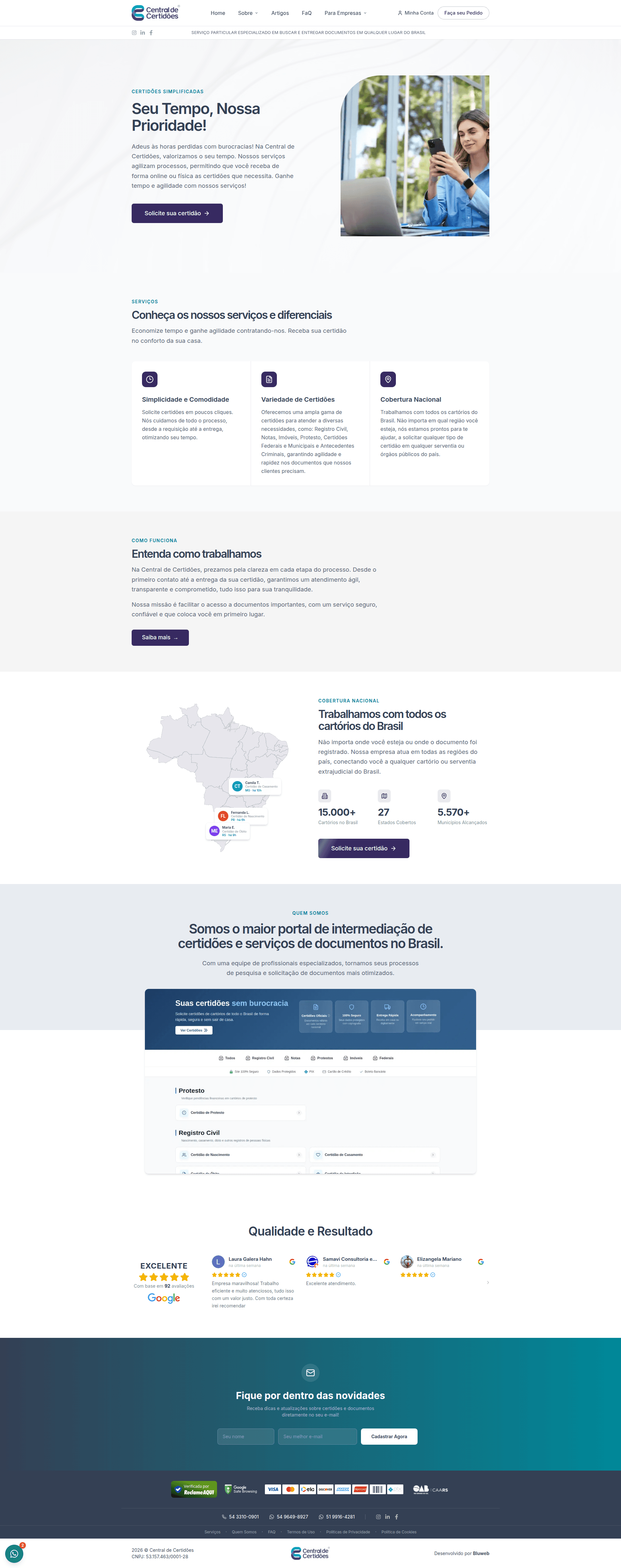 Central de Certidões