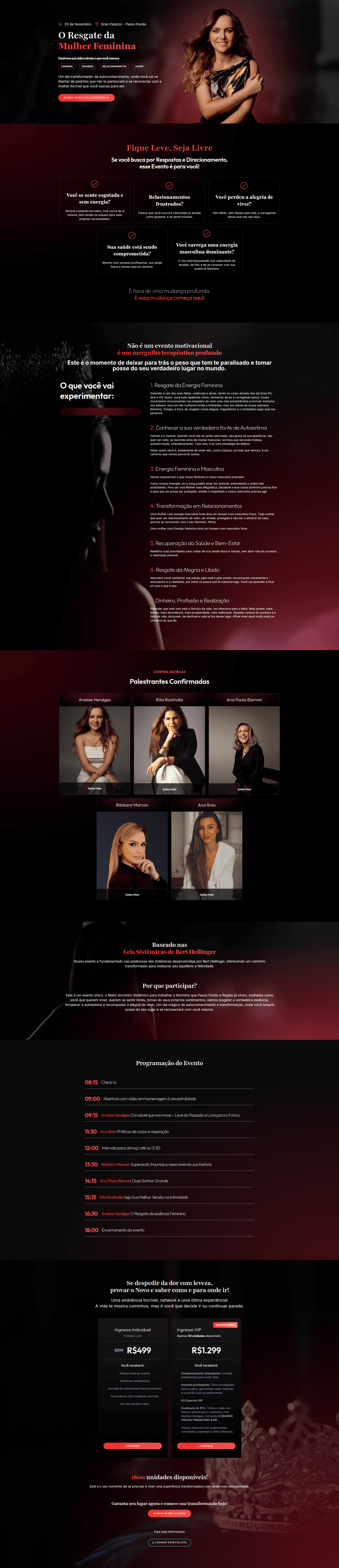 O Resgate da Mulher Feminina